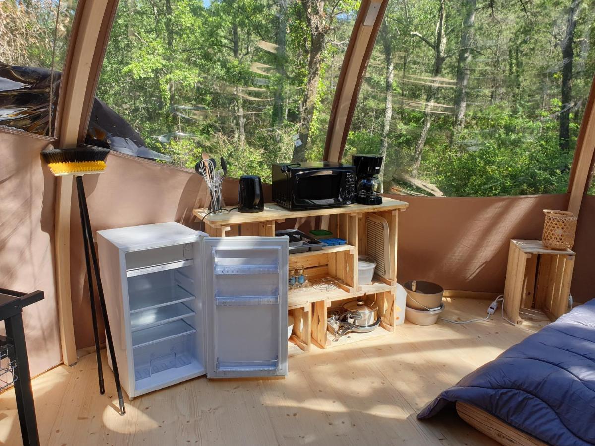 Camping De Graniers Monoblet ภายนอก รูปภาพ